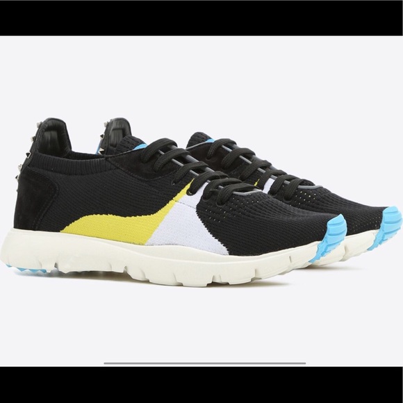 valentino knit sneakers